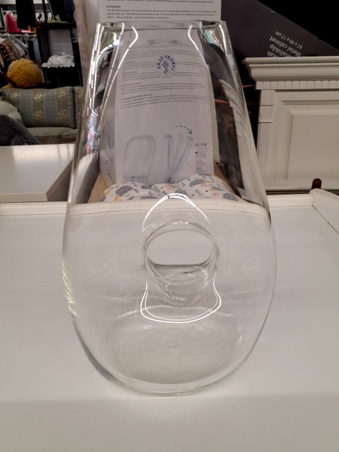 Lyngby glas vase